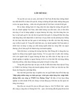 Biện pháp nhằm nâng cao hiệu quả quy  trình giao nhận hàng hóa  nhập khẩu đường biển của công ty TNHH con đường vàng 