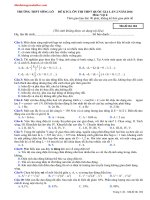 De thi thu vat li THPT song lo tuyen quang nam 2016 lan 2