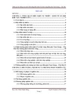 Đánh giá tác động của nước biển dâng đến kinh tế xã hội vùng đầm phá Tam Giang – Cầu Hai