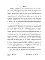 Đánh giá ảnh hưởng môi trường của việc thu hồi đất tại quận tây hồ, hà nội 