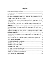 Phân tích vốn lưu động tại công ty cổ phần xây dựng và phát triển đô thị miền đông  