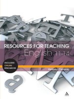 Resources for teaching english
