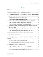 Xác định hoạt độ phóng xạ riêng của một số nguyên tố phóng xạ trong không khí tại hà nội năm 2013  