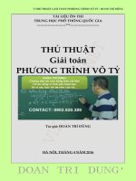 VIETMATHS NET thu thuat giai toan PTVT   doan tri dung