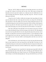 Nghiên cứu xác định dạng cu, pb, zn và cd trong một số cột trầm tích thuộc lưu vực sông cầu  