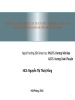 NGHIÊN cứu ẢNH HƯỞNG của CHU kỳ KINH tế đến HOẠT  ĐỘNG vận CHUYỂN HÀNG hóa BẰNG ĐƯỜNG BIỂN ở VIỆT NAM 