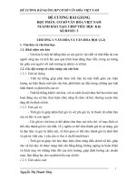 CƠ sở văn hóa Việt Nam