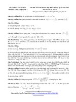 50 đề thi thử (đáp án full HD không che) THPT quốc gia môn toán mới nhất 2016