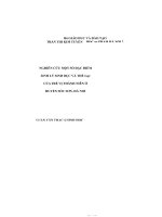 Nghiên cứu một số đặc điểm sinh lý sinh dục và thể lực của trẻ vị thành niên ở huyện sóc sơn, hà nội 