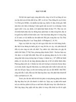 Xác định một số đặc điểm phân tử của các chủng vi khuẩn lao ở việt nam 