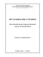 Tìm hiểu văn hoá và đạo đức kinh doanh