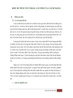 Địa danh lịch sử_Khu di tích Tân Trào