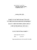 Luận văn thạc sĩ nghiên cứu đặc điểm sinh học, sinh thái của nhện gié steneotarsonemus spinki smiley hại lúa và biện pháp phòng chống chúng ở một số tỉnh miền bắc việt nam 