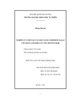 NGHIÊN cứu CHẾ tạo vật LIỆU NANO COMPOSITE fe2o3c ỨNG DỤNG làm điện cực âm CHO PIN FeKHÍ (tóm tắt)