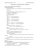 trắc nghiệm ôn thi THPT QG môn sinh