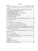 Một số biện pháp nhằm nâng cao hiệu quả nhập khẩu máy móc thiết bị của công ty TNHH XDTM bách tín phát 