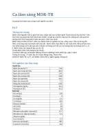 4 các ca lâm sàng MDR TB ca2 hoa 