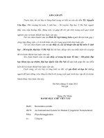 Phân tích bộ nhiễm sắc thể (karyotype) ở những cặp vợ chồng sảy thai liên tiếp và sinh con bị dị tật bẩm sinh 