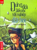 Đừng đợi đến khi tốt nghiệp đại học   EBOOK free