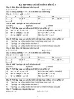 đề kiểm tra toán 6 chương 1