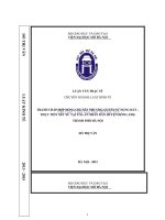 Tranh chấp hợp đồng chuyển nhượng quyền sử dụng đất   thực tiễn xét xử tại tòa án nhân dân huyện đông anh, thành phố hà nội 