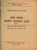 Đại nam nhất thống chí (NXB thuận hóa 1992) tập 3   phạm trọng điềm, 317 trang