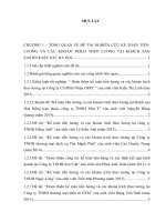 Hoàn thiện kế toán tiền lương và các khoản trích theo lương tại Khách sạn Eastin EasyGTC Hà Nội trực thuộc Công ty TNHH Một Thành Viên Thăng Long GTC