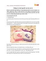 Những trò chơi tập thể vui cho các bé