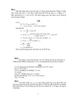 bài tập cơ lưu chất