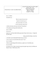 Đề thi tuyển sinh vào lớp 10 THPT môn Ngữ văn sở GD&ĐT Bình Phước năm 2016 - 2017