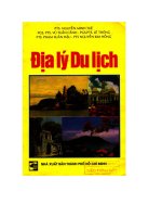 Địa lý du lịch (NXB tổng hợp)   pts nguyễn minh tuệ, 260 trang