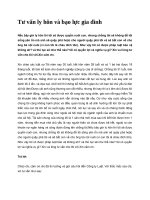 Tư vấn ly hôn và bạo lực gia đình