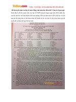 Đề thi tuyển sinh vào lớp 10 môn Tiếng Anh năm học 2016-2017 Chuyên Ngoại ngữ