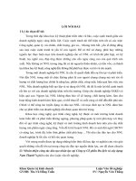 GIẢI PHÁP NHẰM HOÀN THIỆN CÔNG tác đào tạo NGUỒN NHÂN lực tại CÔNG TY cổ PHẦN DU LỊCH và xây DỰNG NAM THANH