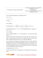 Đề thi tuyển sinh vào lớp 10 THPT môn Toán sở GD&ĐT Hải Dương năm 2016 - 2017