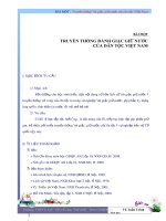 Truyền thống đánh giặc giữ nước của dân tộc Việt Nam