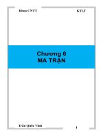 1  chương 06   ma trận
