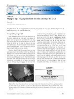 Mạng xã hội: công cụ mới dành cho nhà khoa học thế kỷ 21