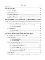 Luận văn tốt nghiệp - đề tài quản lý mua bán xe