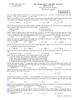 ĐỀ THAM KHẢO HAY, DÙNG ĐƯỢC, CÓ ĐÁP ÁN .