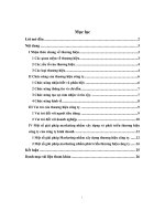 Đề tài Giải pháp nhằm phát triển thương hiệu công ty