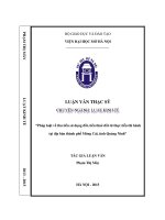 Pháp luật về thu tiền sử dụng đất, tiền thuê đất từ thực tiễn thi hành tại địa bàn thành phố móng cái tỉnh quảng ninh