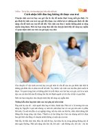 Cách nhận biết đàn ông không đẻ được con trai