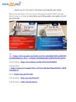 SÁCH 750 từ và cụm từ THƯỜNG gặp TRONG bài TOEIC (1)