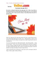 Ảnh bìa Facebook cho ngày 20-11