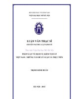 Pháp luật về dịch vụ kiểm toán ở việt nam   những vấn đề lý luận và thực tiễn 