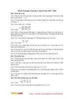 Đề thi Violympic Toán lớp 4 vòng 19 năm 2015 - 2016