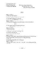 Đề thi học sinh giỏi lớp 8 môn toán