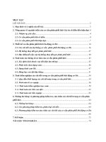 Thiết kế cơ cấu phân phối khí động cơ Z6 trên xeFord Focus