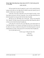 Đề tài Một số giải pháp tăng cường công tác quản lý nhà nước về môi trường tại thị xã Tam Điệp